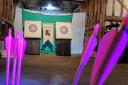 Competition - The archery range at The Stock Street Farm Barn in Coggeshall
