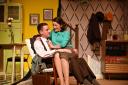Performers - Daniel James and Lucy Parrett in Home, I'm Darling