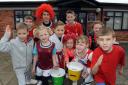 Pupils at Grove Wood Primary School in Grove Road, Rayleigh, dressed up and ran the Sport Relief mile
