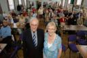 One big family – John Knight with wife and guild chairman Mavis and members