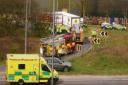 Updated: Pictures of scene where woman died in A12 crash