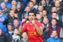 SIMPLY THE BEST: Reds in-form striker Luis Suarez