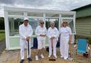 A team from Maldon Croquet Club