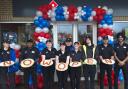 Open - The Domino's Great Notley team outside the  store