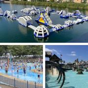 Across the county there are a host of water parks to enjoy and allow you to cool off
