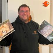 Creator - Steven Hardy has made another calendar to raise money for Colchester Zoo
