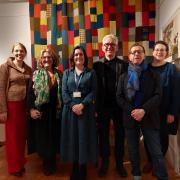 Exhibition - Demetra Lindsey, Museum Trustee; Emma Mason, Emma Mason Gallery;Claire Willetts, Exhibition and Collections Curator; John Miners, Museum Trustee; Tom Price, Museum Trustee; Sophie Jemma, Archivist