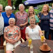 OLD FRIENDS: The group members enjoyed the reunion days at the pubs