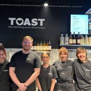 The Toast Witham team as the business celebrates the opening of its fourth coffeehouse