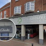 Clarks, in The Grove, Witham, is closing its doors next week