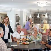 Charity - An example of a Churchill Retirement Living winter warmer event