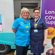 Here to help - Maxine Allen, 59, registered nurse part of the long covid support team, and  Alex Lambert, 52, advanced clinical practitioner in the long covid support team
