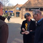 On the campaign trail....with Jo Hayes