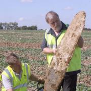 Wartime plane unearthed - 62 years on