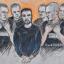 Sketch of Dale Cregan appearing at Manchester Magistrates' Court (Elizabeth Cook/PA Wire)