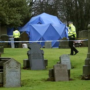 The remains of Moira Anderson have not been found during a search of a grave plot at Old Monkland Cemetery in Coatbridge