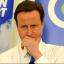 David Cameron's personal rating dropped eight per cent in a fortnight to 18 per cent