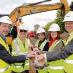 MP Priti Patel and councillors were among those invited to the soil cutting ceremony for Witham Leisure Centre