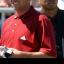 Sergio Garcia, left, has been involved in an ongoing public row with Tiger Woods