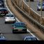 Drivers faced tailbacks as police closed a stretch of one of the UK's busiest motorways