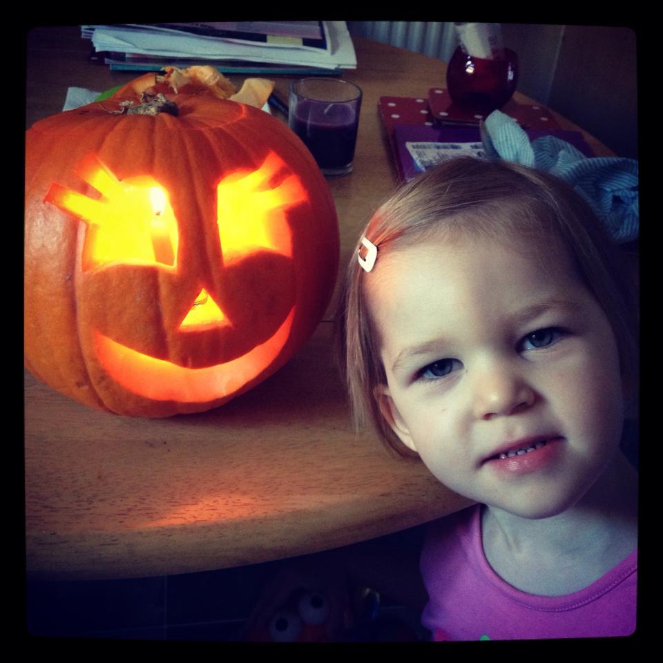 Leann How's daughter Paige is getting into the spooky spirit of Halloween.