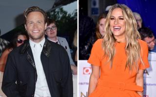 Singer and TV presenter Olly Murs has said his late friend and former co-star Caroline Flack visits him in his dreams