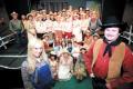 Marianne Davies (as Laurey) & Simon Cook (as Curly) with the rest of the cast  Pictures: AL UNDERWOOD  AMCLG_1