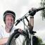 Tribute ride: John Reeve gets back on his bike after 40 years to raise money for the charitable trust set up in memory of his son.
