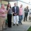 Emotional day: John Turnbull, chairman of the trust, Bob Ferdinando, home manager, and Jackie and Nigel Barker. Picture by Lucy Smith