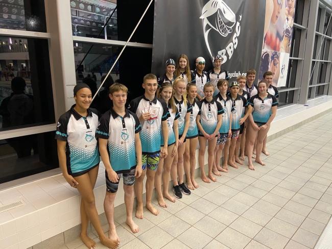 Braintree & Bocking swimmers saw success at the Winter Counties Championships