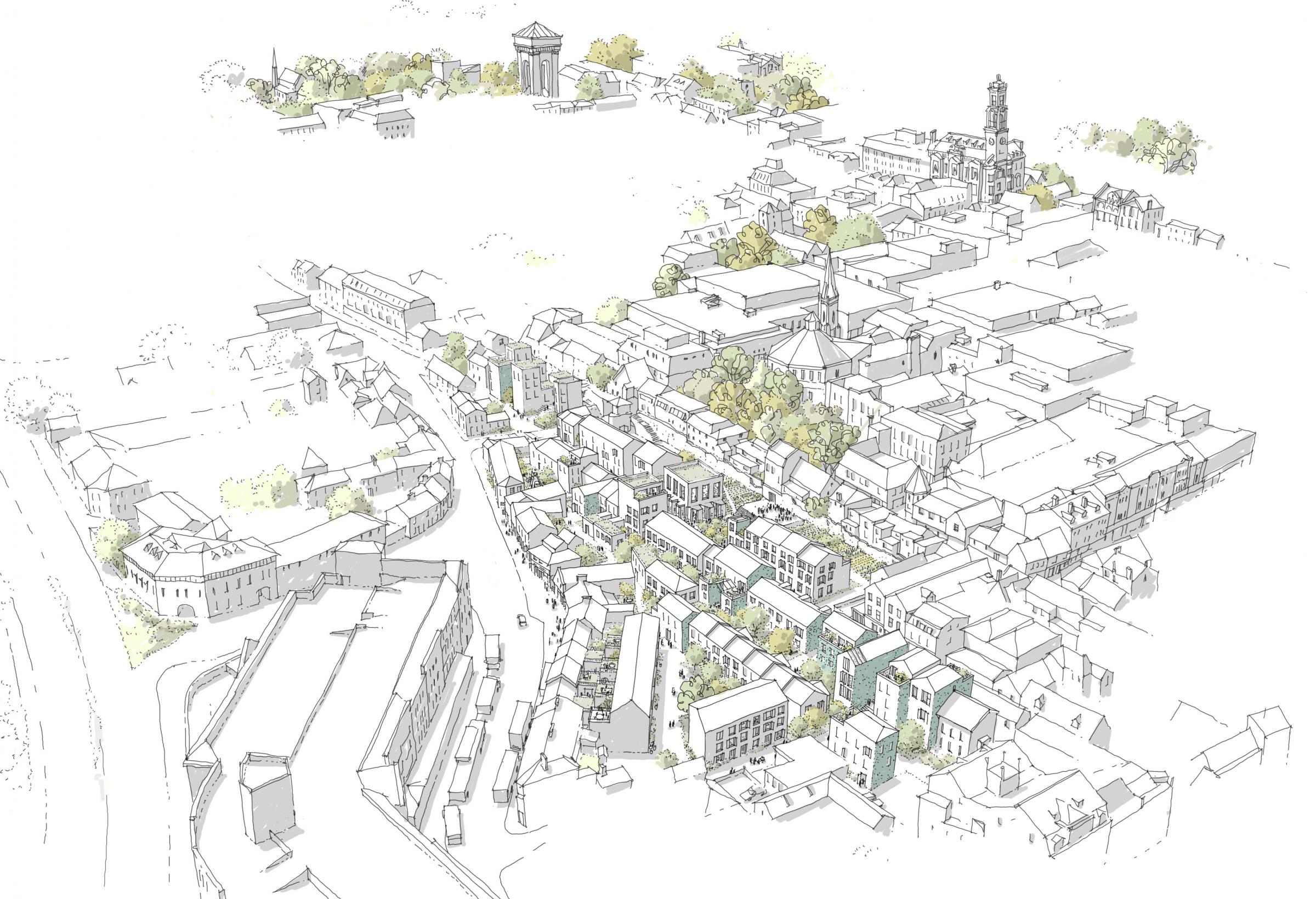 Transformation - a CGI artist’s impression of the plans for Vineyard Street car park in Colchester