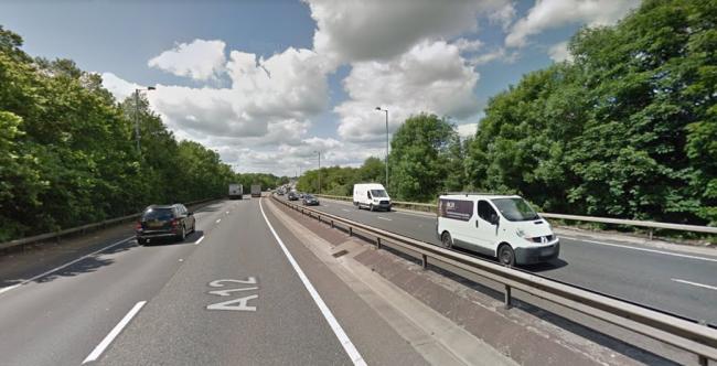 Driver cut free from vehicle after crash on A12 at Witham
