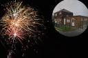 Kelvedon St. Mary's Primary Academy (inset: Google Street View) is set to host a fireworks event to raise money