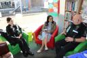 Special Visit - Witham MP Priti Patel with Special Constables Simon Jesse and Carrie-Ann Wintin