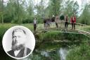 SAVED AND RESTORED: Dick Nunn's bridge was saved and revamped after villagers fought for their history