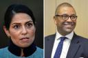Witham MP Priti Patel (pic: PA) and Braintree MP James Cleverly