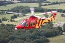 An air ambulance was called to West Mersea on Saturday afternoon
