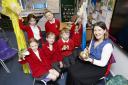Magical - Hannah Brailsford of Tiny Tales Storytelling with pupils from Bocking Primary School