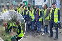 Cleaning - Witham workers spring clean industrial estate