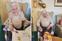 Celebrating - Rose received over 700 cards for her 103 birthday