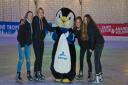 Skaters enjoy a separate Icescape experience