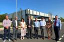 Braintree Council and Marshgate Group bosses celebrate completion of the EOS development