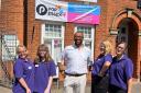James Cleverly visited POP Essex last summer to show his support