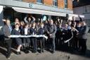 Open - pupils from Great Bardfield Primary School with the Co-op team