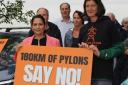 Campaign - Priti Patel, MP for Witham, has voiced residents' concerns and anger over plans to build new pylons
