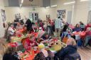 Festive: Braintree Salvation Army's community meal on Christmas Day