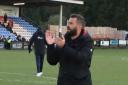 Embrace it: Braintree Town boss Angelo Harrop is looking forward to his side's big clash with Yeovil Town this weekend.