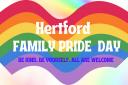 Hertford Family Pride Day 2024 poster.