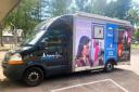 The dementia experience bus which is coming to Horsforth