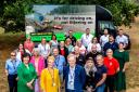 Big launch: Representatives from contributing councils and businesses came together in Hylands Park to officially launch the 2022 anti-littering campaign